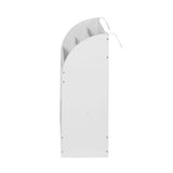 NNEDSZ Kids Bookshelf Children Toy Storage Magazine Rack Organiser Bookcase White
