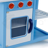 NNEMB Wooden Kitchen Pretend Play Set Toy Children Cooking Home Cookware