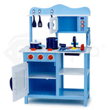 NNEMB Wooden Kitchen Pretend Play Set Toy Children Cooking Home Cookware