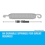 NNEMB 14ft Replacement Trampoline Mat 14ft for 64 Springs