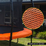 NNEMB Replacement Trampoline Inside Safety Net Spare Enclosure 10ft 8 Pole