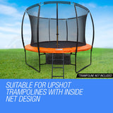NNEMB Replacement Trampoline Inside Safety Net Spare Enclosure 10ft 8 Pole