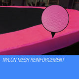 NNEMB 12ft Pink Replacement Trampoline Pad-Spring Reinforced Round Outdoor