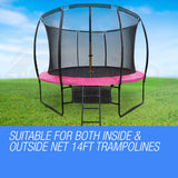 NNEMB 14ft Replacement Trampoline Pad Reinforced Springs Outdoor Safety Round