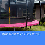 NNEMB 14ft Replacement Trampoline Pad Reinforced Springs Outdoor Safety Round