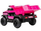 NNEMB Electric Ride On Toy Dump Truck-Pink