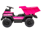 NNEMB Electric Ride On Toy Dump Truck-Pink