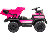 NNEMB Electric Ride On Toy Dump Truck-Pink