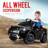 NNEMB Black Rapid Racer 12V Remote Control Electric Cars For Kids