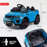 NNEMB Ride-On Car Electric Battery Childrens Toy Powered w/ Remote 12V Blue