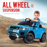 NNEMB Ride-On Car Electric Battery Childrens Toy Powered w/ Remote 12V Blue
