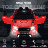 NNEMB Red Rapid Racer 12V Remote Control Electric Ride On Toy Cars