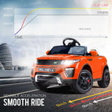 NNEMB Orange 12V Remote Control Ultimate Kids Ride On Electric Cars