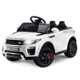 NNEMB White 12V Toy Remote Control Kids Ride On Electric Cars