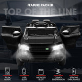 NNEMB Black 12V Remote Control Ultimate Electric Ride On Toy Cars