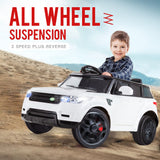 NNEMB White 12V Remote Control Ultimate Kids Ride On Electric Cars