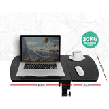 NNEDSZ Laptop Table Desk Adjustable Stand - Black