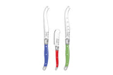 NNEKG Laguiole Silhouette 3 Piece Cheese Knife Set (Multicolour)