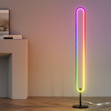 NNEDSZ RGB LED Floor Lamp Colour Light Stand Corner Mordern Living Room 118CM