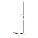 NNEDSZ RGB LED Floor Lamp Corner Colour Light Stand Mordern Living Room 150CM