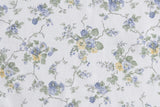 NNEKG Laura Ashley Le Fleur Cotton Sateen Sheet Set (King Cottage Blue)