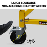 NNEMB Outrigger Wheel Set for Adjustable Mobile Scaffolding-4pc