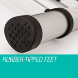 NNEMB 2m Telescopic Aluminium Ladder Alloy Extension Extendable Steps Multi Adjustable