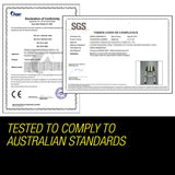 NNEMB 5m Telescopic Aluminium Multipurpose Ladder Extension Alloy Extendable Step AUS