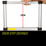 NNEMB 5m Telescopic Aluminium Multipurpose Ladder Extension Alloy Extendable Step AUS