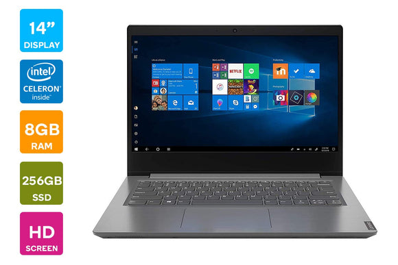 NNEKG Lenovo V14 14 HD Laptop with Windows 10 (8GB 256GB)