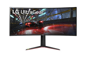 NNEKG LG 38 UltraGear Curved WQHD+ 144Hz Nano IPS G Sync Monitor (38GN950)