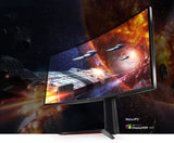 NNEKG LG 38 UltraGear Curved WQHD+ 144Hz Nano IPS G Sync Monitor (38GN950)