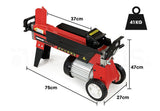 NNEMB 6 Ton Hydraulic Electric Wood Log Splitter