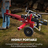 NNEMB 12 Tonne Petrol Hydraulic Wood Log Splitter-HPS400