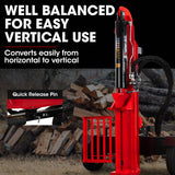 NNEMB 40 Tonne Petrol Hydraulic Horizontal and Vertical Towed Wood Log Splitter-HPS700