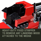 NNEMB 65 Tonne Petrol Hydraulic Wood Horizontal and Vertical Towed Log Splitter with Detachable 4-Way Wedge-HPS800