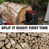 NNEMB 4 Way Wood Log Splitting Wedge for 10 Tonne Electric Log Splitter