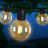 NNEDSZ 41m LED Festoon String Lights 40 Bulbs Kits Wedding Party Christmas G80