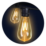 NNEDSZ Jollys 80PCS LED Festoon String Lights Wedding Christmas Outdoor