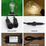 NNEDSZ Jollys 80PCS LED Festoon String Lights Wedding Christmas Outdoor