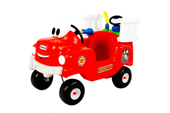 NNEKG Little Tikes Spray & Rescue Fire Truck Red