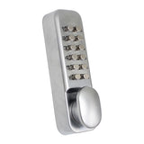 NNEDPE Push Button Digital Combination Security Door Lock Zinc Alloy