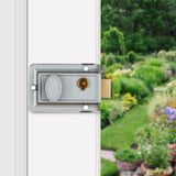 NNEDPE Push Button Digital Combination Security Door Lock Zinc Alloy