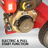 NNEDPE 75 Ton Yukon Diesel Log Splitter Wood Cutter Axe Block