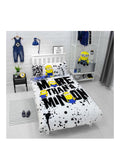 NNEKG Minions Spray Single Kids Single Reversible Quilt Cover Set