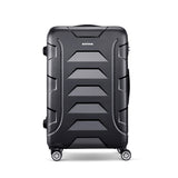 NNEDSZ 28 Luggage Sets Suitcase Trolley Travel Hard Case Lightweight Black