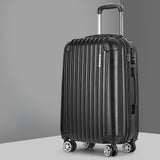 NNEDSZ 28inch Lightweight Hard Suit Case Luggage Black