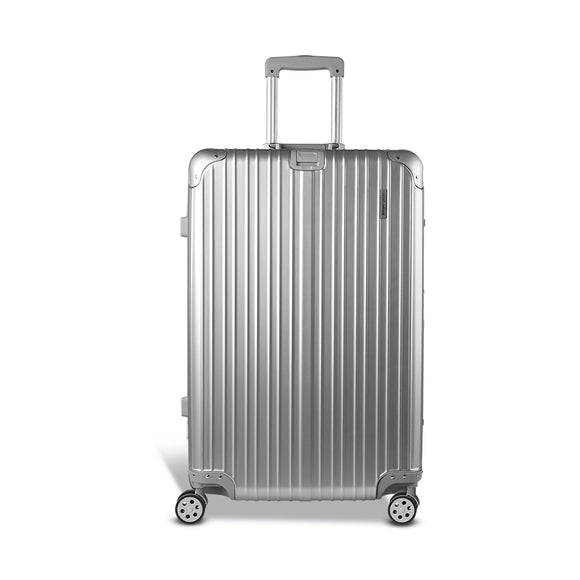 NNEDSZ 28 Aluminium Luggage Trolley - Silver
