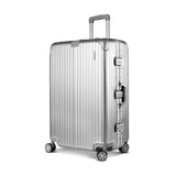 NNEDSZ 28 Aluminium Luggage Trolley - Silver