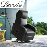 NNEIDS Massage Chair Recliner Chairs Electric Lift Armchair Heated Lounge Sofa